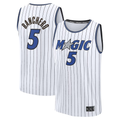 Tlead O.Magic #5 Paolo Banchero  White Fast Break Replica Player Jerseys - Association Edition