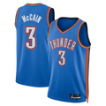 Tlead OC.Thunder #3 Jared McCain Blue Swingman Stitched Jerseys- Icon Edition