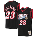 Tlead P.76ers #23 Lou Williams Mitchell & Ness Black 2005-06 Hardwood Classics Swingman Jerseys