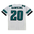 Tlead P.Eagles 1996 #20 Brian Dawkins Mitchell & Ness White Authentic Throwback Retired Player Stitched Puhic Jersey