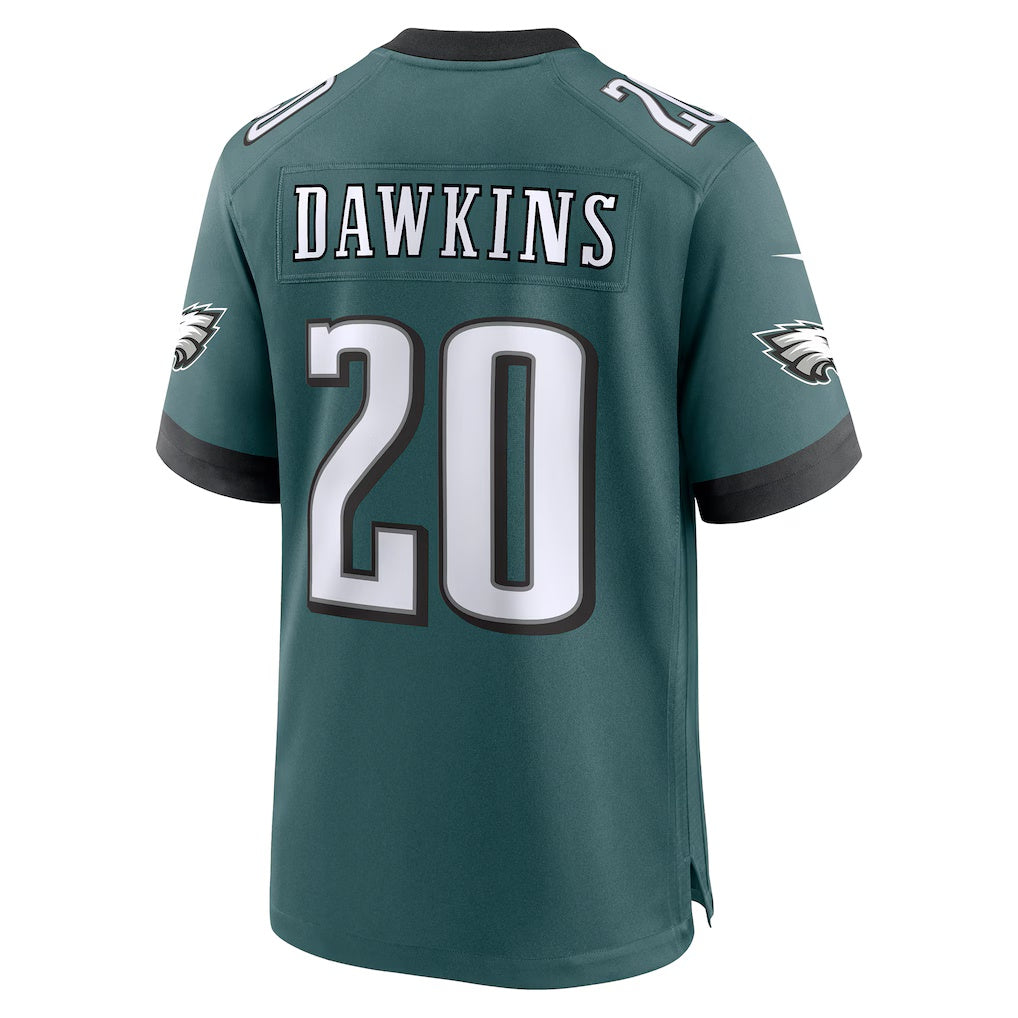 Tlead P.Eagles #20 Brian Dawkins Midnight Green Team Retired Player Game Stitched Jerseys