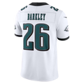 Tlead P.Eagles #26 Saquon Barkley White Vapor F.U.S.E. Stitched Limited Jerseys