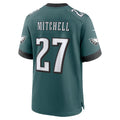 Tlead P.Eagles #27 Quinyon Mitchell Midnight Green Team Game Stitched Jerseys