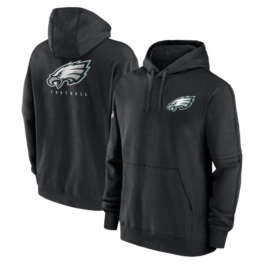 Tlead P.Eagles #33 Cooper DeJean Player Black Military Hoodie Game Stitched Jerseys