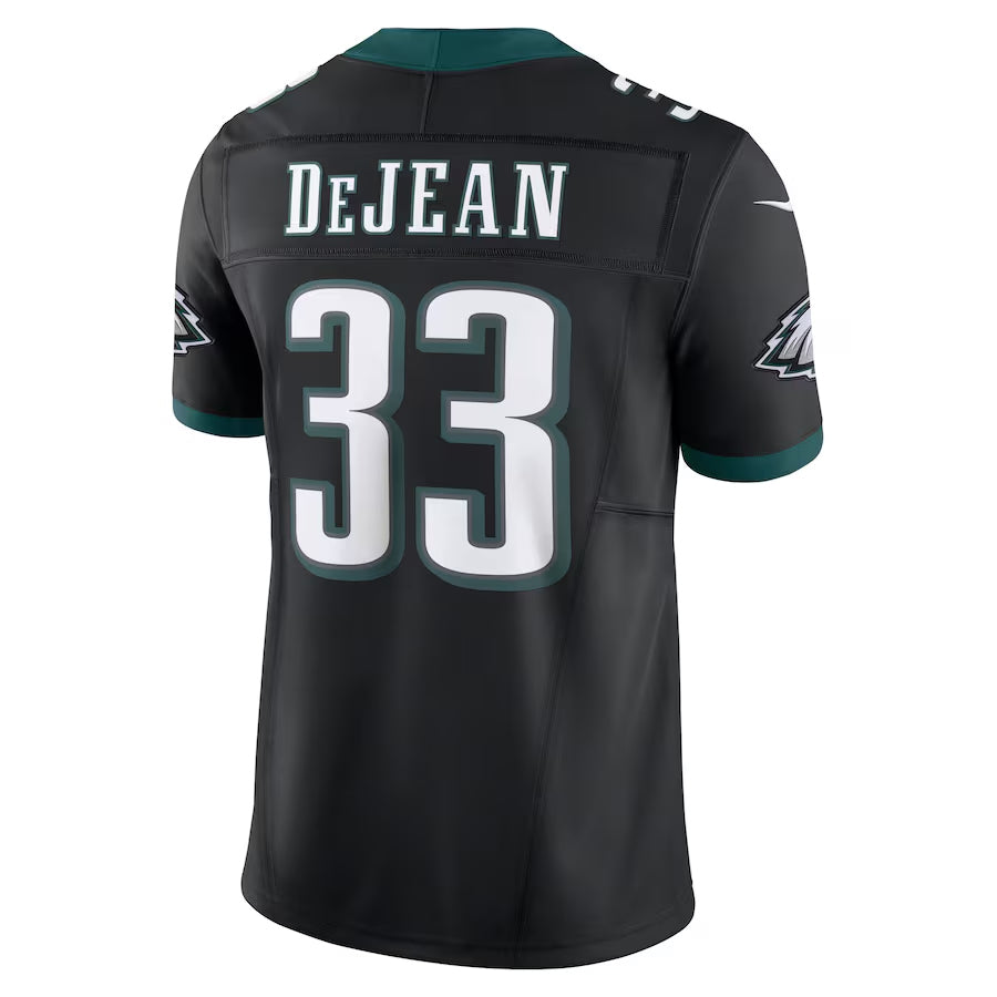 Tlead P.Eagles #33 Cooper DeJean Player Black Vapor F.U.S.E. Limited Stitched Jerseys