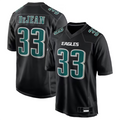 Tlead P.Eagles #33 Cooper DeJean Player Carbon Black Super Bowl LIX Fashion Game Player Stitched Jerseys