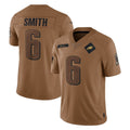 Tlead P.Eagles #6 DeVonta Smith Player Brown Salute To Service Limited Stitched Jerseys
