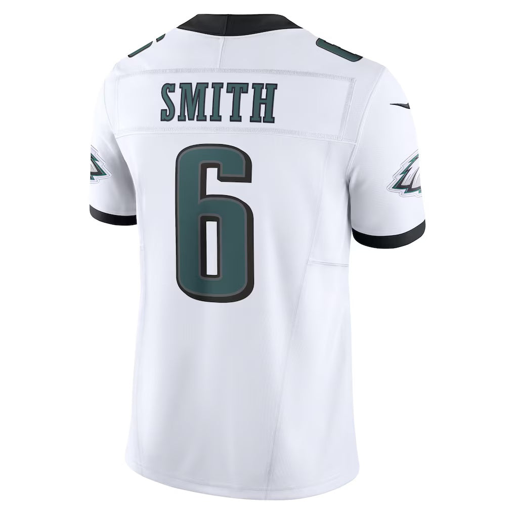 Tlead P.Eagles #6 DeVonta Smith White Vapor F.U.S.E. Limited Stitched Jerseys
