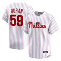 Tlead P.Phillies #59 Jhoan Duran Player White Home Limited Stitched Jerseys