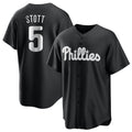 Tlead P.Phillies #5 Bryson Stott Player Black Alt Fashion Home Game Stitched Jerseys