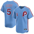 Tlead P.Phillies #5 Bryson Stott Player Light Blue Home Limited Stitched Jerseys