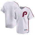 Tlead P.Phillies Blank Player White Cooperstown Collection Limited Home Stitched Jerseys