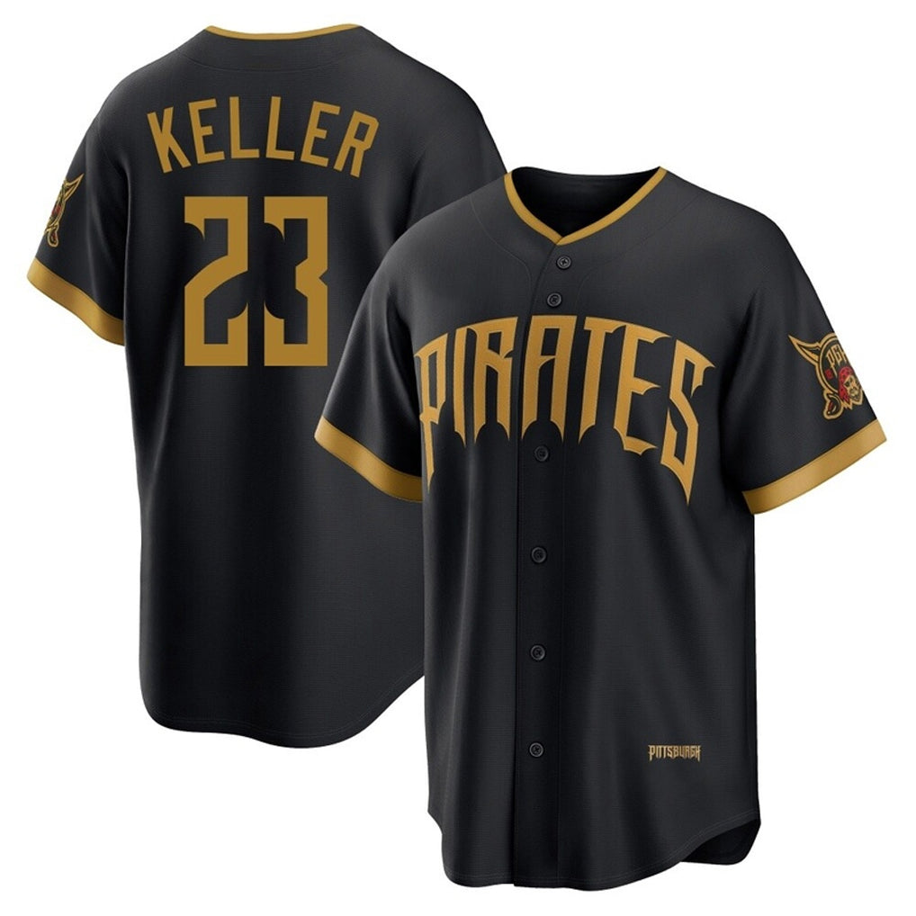 Tlead P.Pirates #23 Mitch Keller Player Black 2026 City Connect Home Game Stitched Jerseys