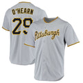 Tlead P.Pirates #29 Ryan O?¡®Hearn Player Gray Road Home Game Stitched Jerseys