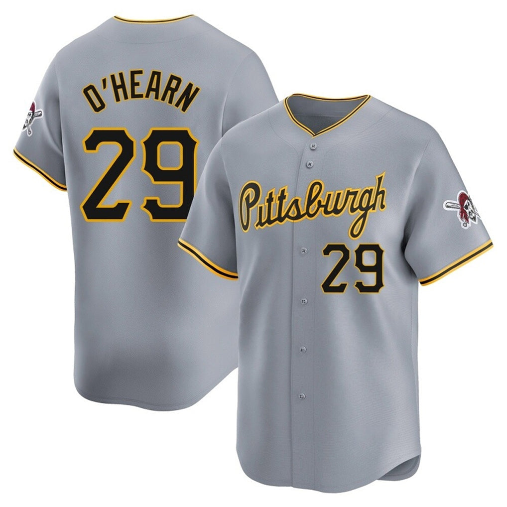 Tlead P.Pirates #29 Ryan O?¡®Hearn Player Gray Road Home Limited Stitched Jerseys