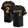 Tlead P.Pirates #2 Spencer Horwitz Player Black Alt Home Limited Stitched Jerseys