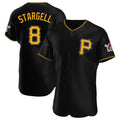 Tlead P.Pirates #8 Willie Stargell Player Black Alternate 2025 Home Limited Elite Stitched Jerseys