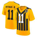 Tlead P.Steelers #11 Michael Pittman Jr. Player Gold Limited 1933 Throwback Home Game Stitched Jerseys