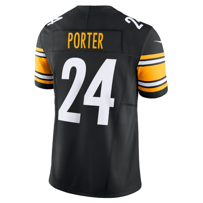Tlead P.Steelers #24 Joey Porter Jr. Player Brown Salute To Service Limited Stitched Jerseys