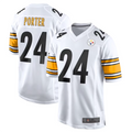 Tlead P.Steelers #24 Joey Porter Jr. White Away Game American Stitched Jerseys