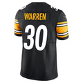 Tlead P.Steelers #30 Jaylen Warren Vapor F.U.S.E Limited Home Stitched Jerseys