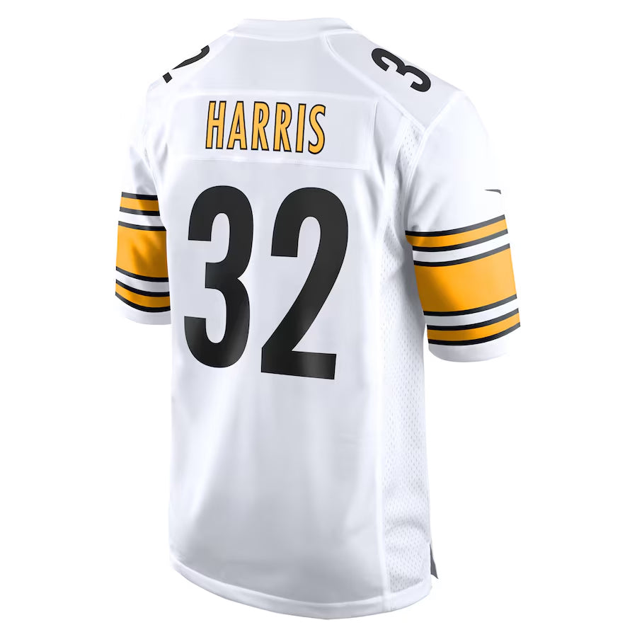 Tlead P.Steelers #32 Franco Harris Player White Home Game Stitched Jerseys