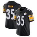 Tlead P.Steelers #35 Jamel Dean Player Black Limited Vapor Untouchable Home Game Stitched Jerseys