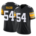 Tlead P.Steelers #54 Zach Frazier Player Black Limited Alternate Vapor F.U.S.E. Home Game Stitched Jerseys