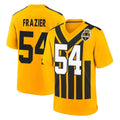 Tlead P.Steelers #54 Zach Frazier Player Gold Limited 1933 Throwback Home Game Stitched Jerseys