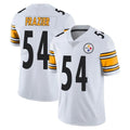Tlead P.Steelers #54 Zach Frazier Player White Limited Vapor Untouchable Home Game Stitched Jerseys