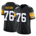 Tlead P.Steelers #76 Troy Fautanu Player Black Limited Alternate Vapor F.U.S.E. Home Game Stitched Jerseys