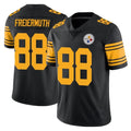 Tlead P.Steelers #88 Pat Freiermuth Player Black Limited Color Rush Home Game Stitched Jerseys