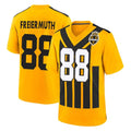 Tlead P.Steelers #88 Pat Freiermuth Player Gold Limited 1933 Throwback Home Game Stitched Jerseys