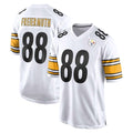 Tlead P.Steelers #88 Pat Freiermuth Player White Home Game Stitched Jerseys