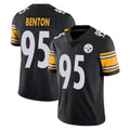 Tlead P.Steelers #95 Keeanu Benton Player Black Limited Vapor Untouchable Home Game Stitched Jerseys