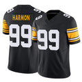 Tlead P.Steelers #99 Derrick Harmon Player Black Limited Alternate Vapor F.U.S.E. Home Game Stitched Jerseys
