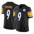 Tlead P.Steelers #9 Chris Boswell Player Black Limited Vapor F.U.S.E. Home Game Stitched Jerseys