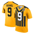 Tlead P.Steelers #9 Chris Boswell Player Gold Legend Limited 1933 Throwback Performance Home Game Stitched Jerseys