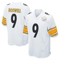 Tlead P.Steelers #9 Chris Boswell Player White Home Game Stitched Jerseys