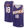 Tlead P.Suns #18 Koa Peat Fanatics Purple Fast Break Jerseys - Icon Edition