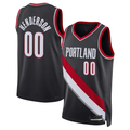 Tlead PT.Blazers #00 Scoot Henderson Black 2023 NBA Draft Swingman Jerseys - Icon Edition