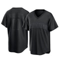 Tlead S.Diego Padres #11 Yu Darvish Player Black Pitch Fashion Game T-shirt Stitched Jerseys