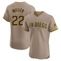 Tlead S.Diego Padres #22 Mason Miller Player Khaki Home Limited Elite Stitched Jerseys