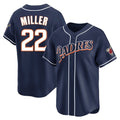 Tlead S.Diego Padres #22 Mason Miller Player Navy Cooperstown Collection Limited Home Stitched Jerseys