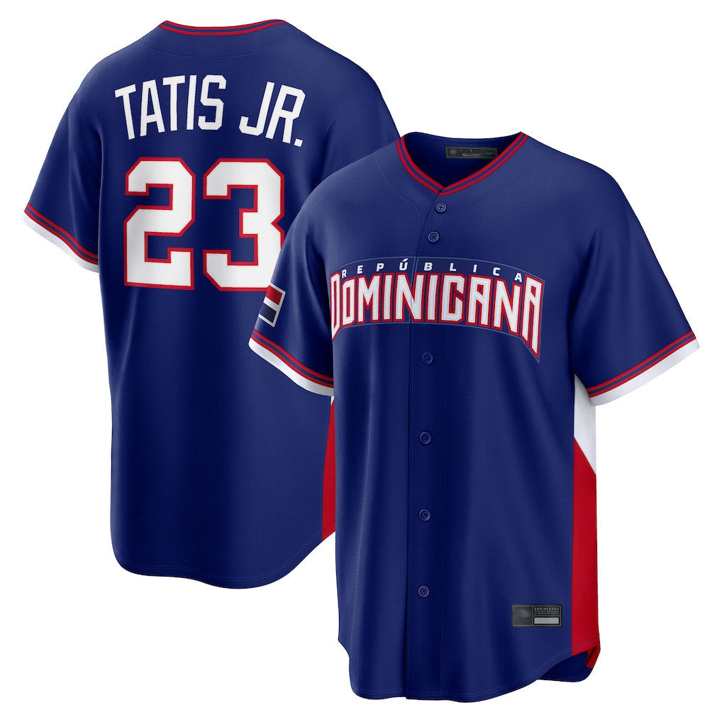 Tlead S.Diego Padres #23 Fernando Tatis Jr Player Royal 2026 World Classic Home Limited Stitched Jerseys