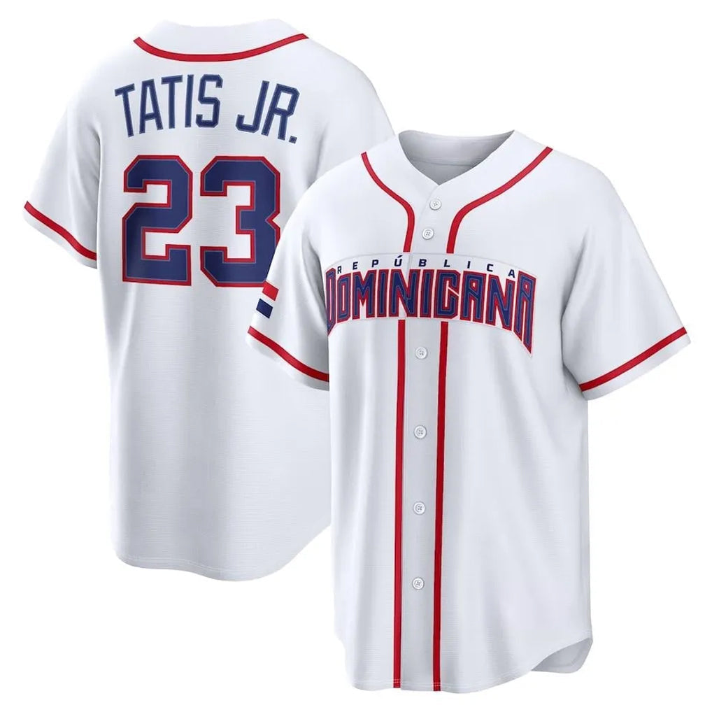 Tlead S.Diego Padres #23 Fernando Tatis Jr Player White 2026 World Classic Home Limited Stitched Jerseys