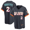 Tlead S.Diego Padres #2 Xander Bogaerts Player Obsidian 2026 City Connect Home Limited T-shirt Stitched Jerseys