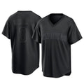 Tlead S.Diego Padres #3 Jackson Merrill Player Black Pitch Fashion Game T-shirt Stitched Jerseys