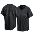 Tlead S.Diego Padres #98 Randy Vasquez Player Black Pitch Fashion Game T-shirt Stitched Jerseys