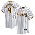 Tlead S.Diego Padres #9 Jake Cronenworth Player White Home Game Stitched Jerseys